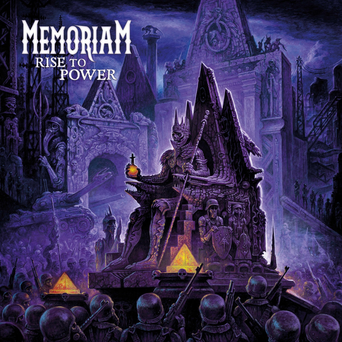 Memoriam – Rise To Power Vinyle, LP, Album, Édition Limitée, Purple