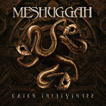 Meshuggah - Catch Thirtythree 2 x Vinyle, LP, Album, Réédition, Édition Limitée, Amber Wave Variant, 20th Anniversary