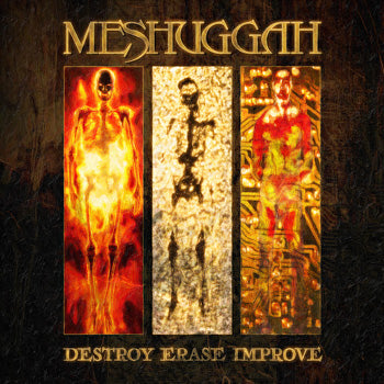 Meshuggah - Destroy Erase Improve 2 x Vinyle, LP, Album, Réédition, Édition Limitée, Sunflare Variant, 30th Anniversary