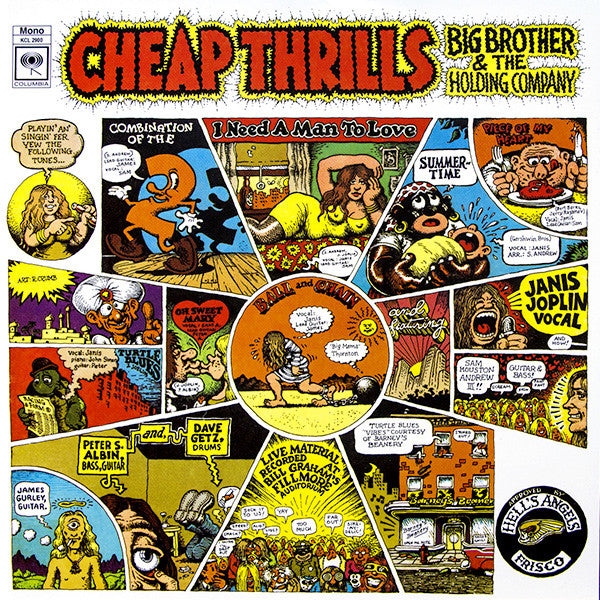 Big Brother & The Holding Company – Cheap Thrills, pochette