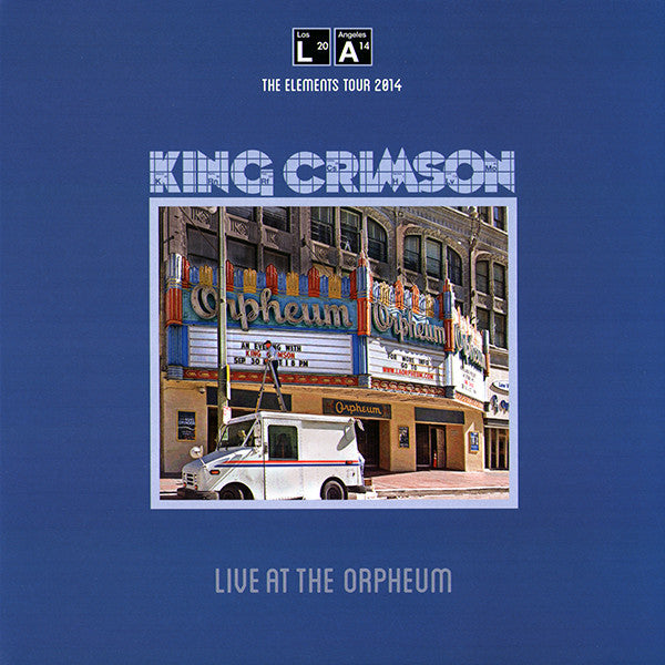 King Crimson – Live At The Orpheum, pochette