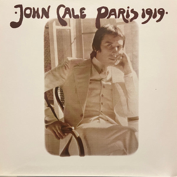 John Cale – Paris 1919, pochette