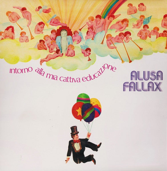 Alusa Fallax – Intorno Alla Mia Cattiva Educazione, pochette