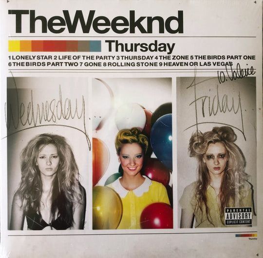 The Weeknd – Thursday, pochette