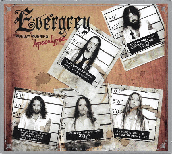 Evergrey – Monday Morning Apocalypse, pochette