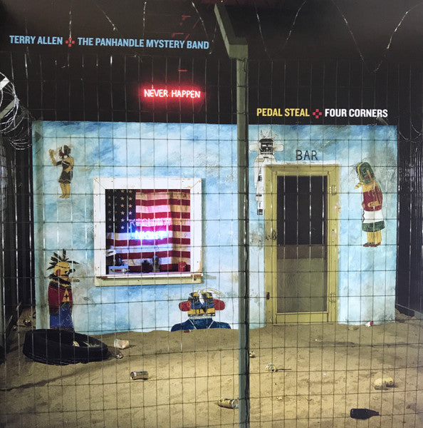 Terry Allen & The Panhandle Mystery Band – Pedal Steal + Four Corners, pochette