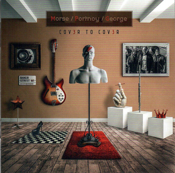Morse / Portnoy / George – Cov3r To Cov3r, pochette
