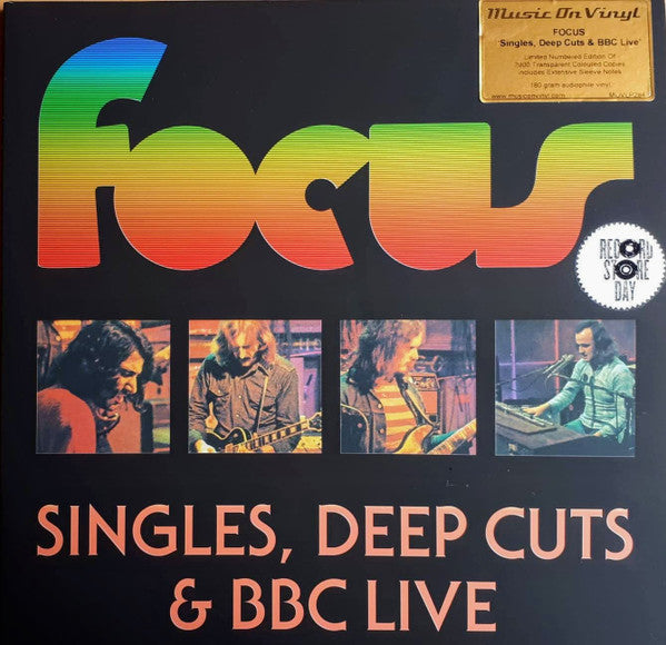 Focus – Singles, Deep Cuts &amp; BBC Live, pochette