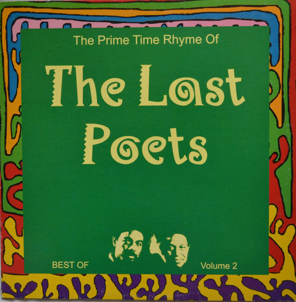 The Last Poets – The Prime Time Rhyme Of The Last Poets - Best Of Volume 2, pochette