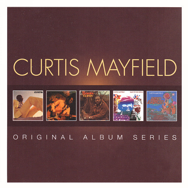 Curtis Mayfield – Original Album Series, pochette
