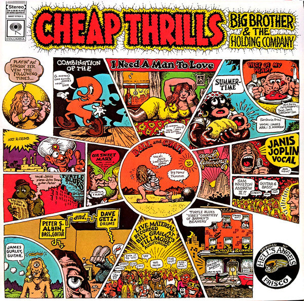Big Brother &amp; The Holding Company – Cheap Thrills, pochette