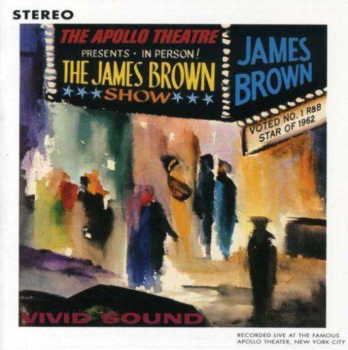 James Brown – Live At The Apollo, pochette