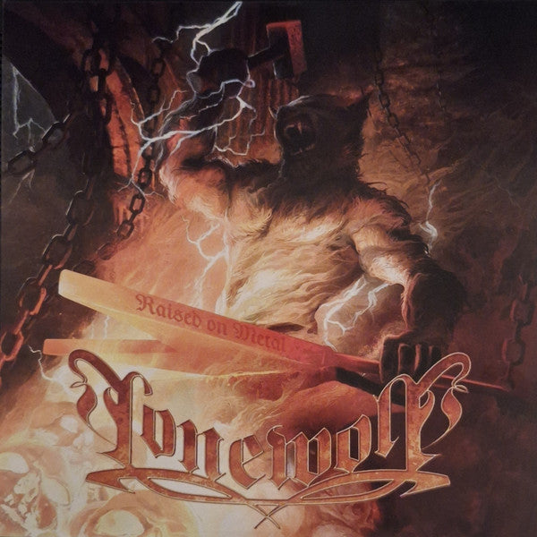 Lonewolf – Raised On Metal, pochette