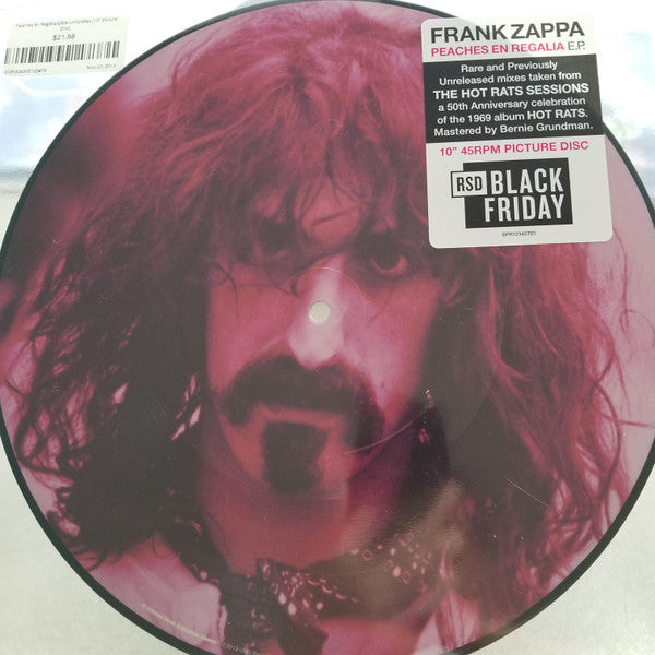 Frank Zappa – Peaches En Regalia, pochette