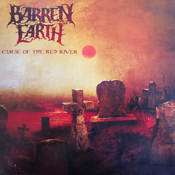 Barren Earth – Curse Of The Red River, pochette