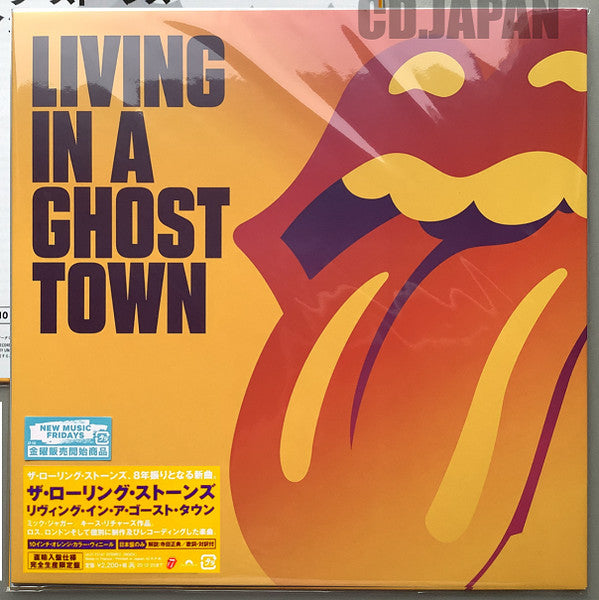 The Rolling Stones – Living In A Ghost Town, pochette