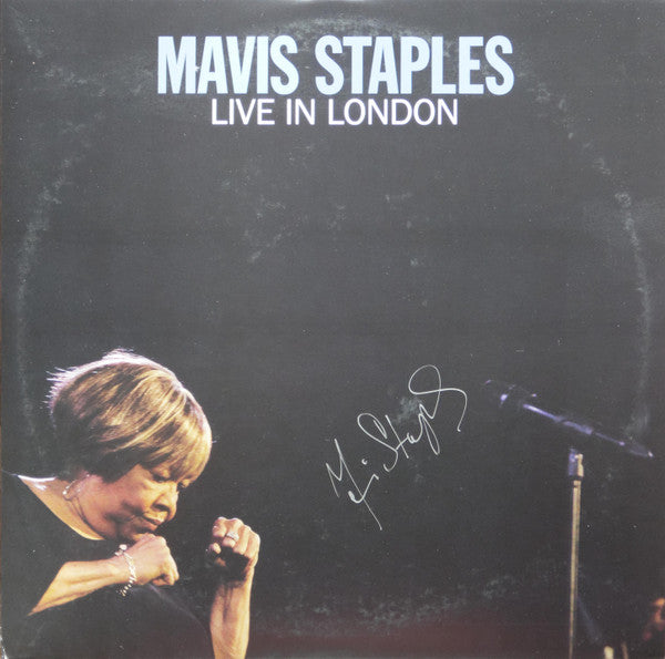 Mavis Staples – Live In London, pochette