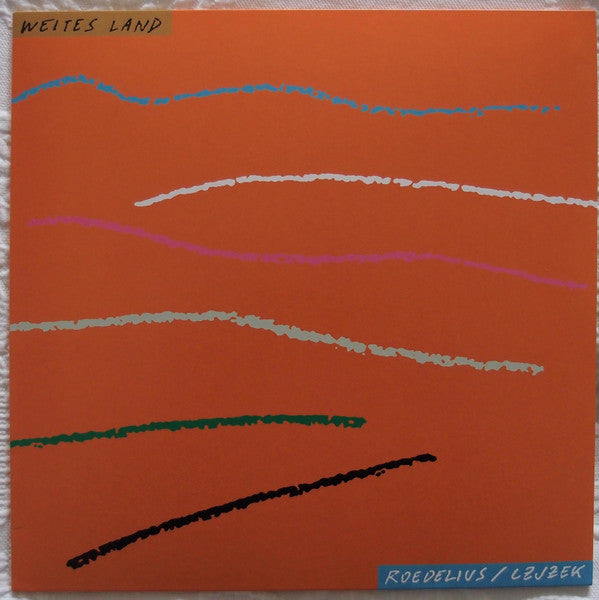 Roedelius / Czjzek – Weites Land, pochette