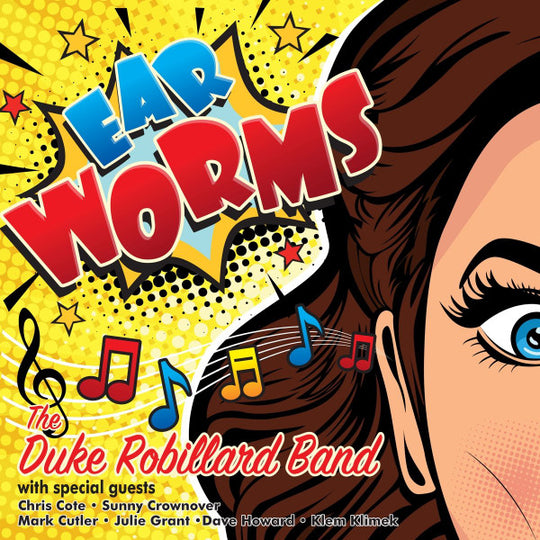 The Duke Robillard Band – Ear Worms, pochette