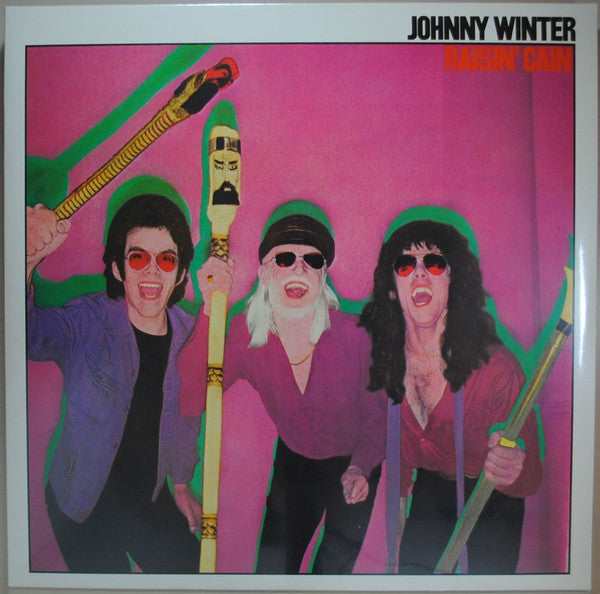 Johnny Winter – Raisin' Cain, pochette