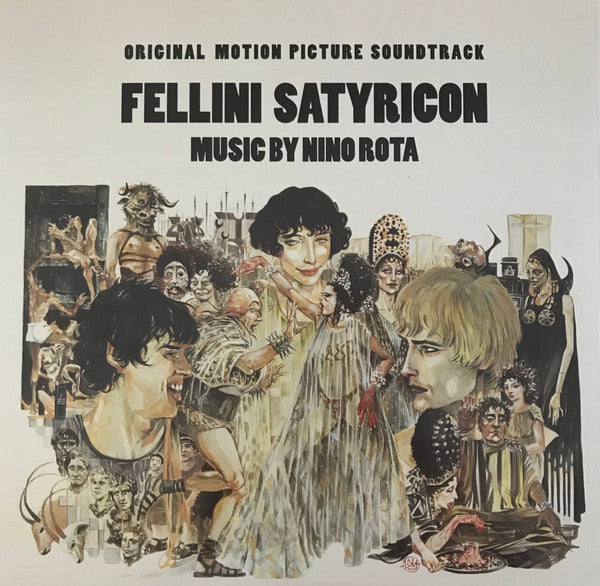 Nino Rota – Fellini Satyricon - Original Motion Picture Soundtrack, pochette