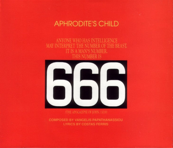 Aphrodite's Child – 666, pochette