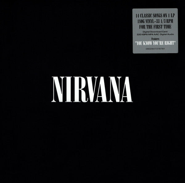 Nirvana – Nirvana, pochette