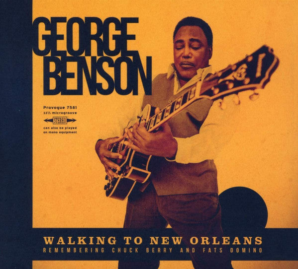 George Benson – Walking To New Orleans (Remembering Chuck Berry And Fats Domino), pochette