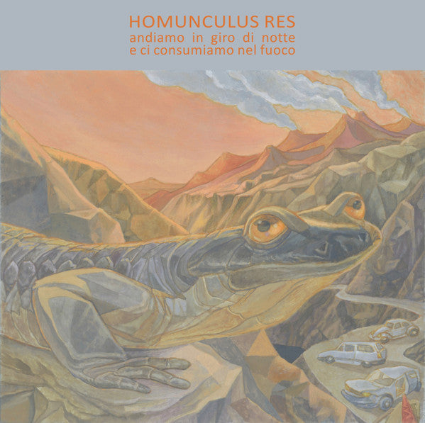 Homunculus Res – Andiamo In Giro Di Notte E Ci Consumiamo Nel Fuoco, pochette