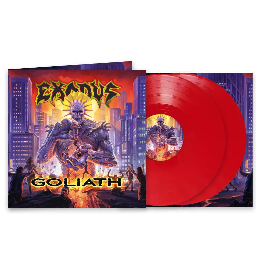 Exodus - Goliath 2 x Vinyle, LP, Album, Édition Limitée, Red