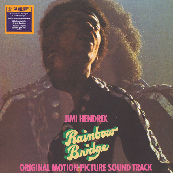 Jimi Hendrix – Rainbow Bridge - Original Motion Picture Sound Track, pochette