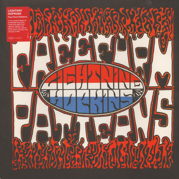 Lightnin' Hopkins – Free Form Patterns, pochette