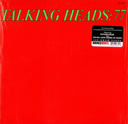 Talking Heads – Talking Heads: 77, pochette