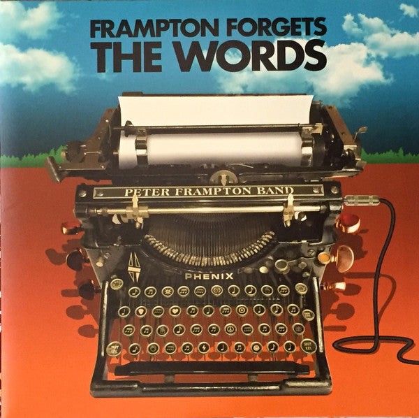 Peter Frampton Band – Frampton Forgets The Words, pochette