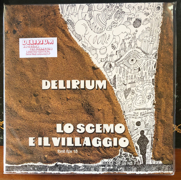 Delirium – Lo Scemo E Il Villaggio, pochette