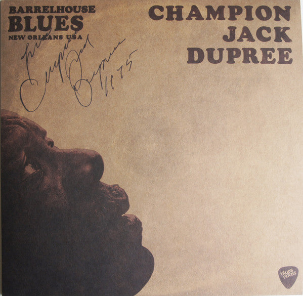 Champion Jack Dupree – Barrelhouse Blues New Orleans USA, pochette
