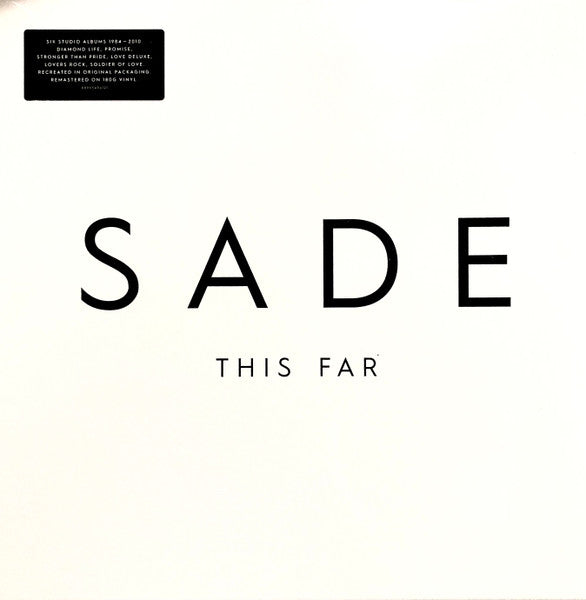Sade – This Far, pochette