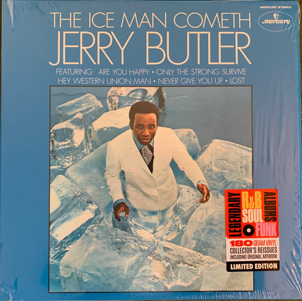 Jerry Butler – The Ice Man Cometh, pochette