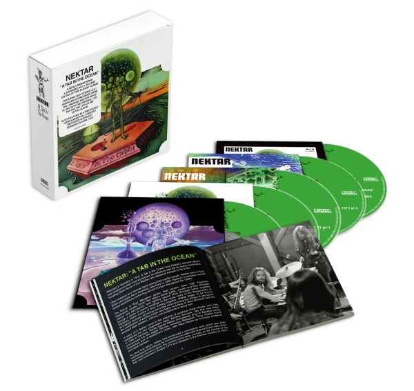 Nektar – A Tab In The Ocean  4 x CD + Blu-Ray, Album, Réédition, Remasterisé