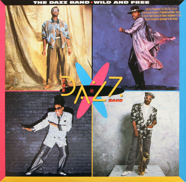 The Dazz Band – Wild And Free, pochette