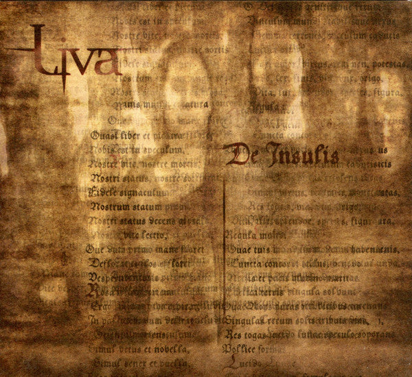 Liva – De Insulis, pochette