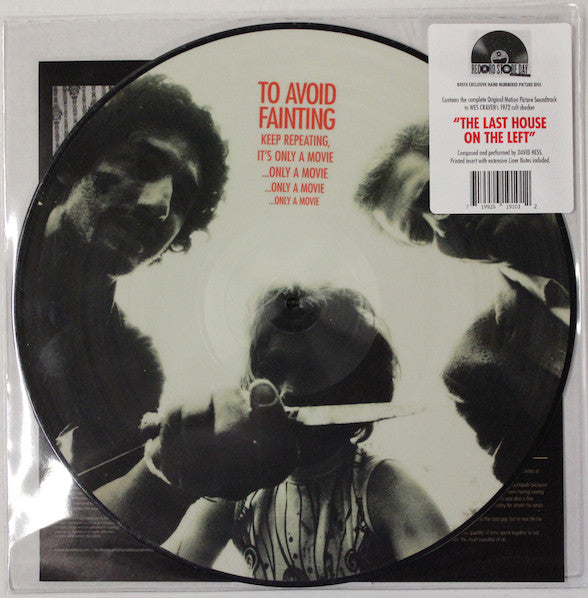 David Alexander Hess – The Last House On The Left (Original 1972 Motion Picture Soundtrack), pochette