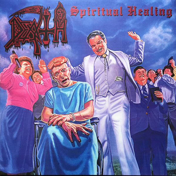 Death – Spiritual Healing, pochette