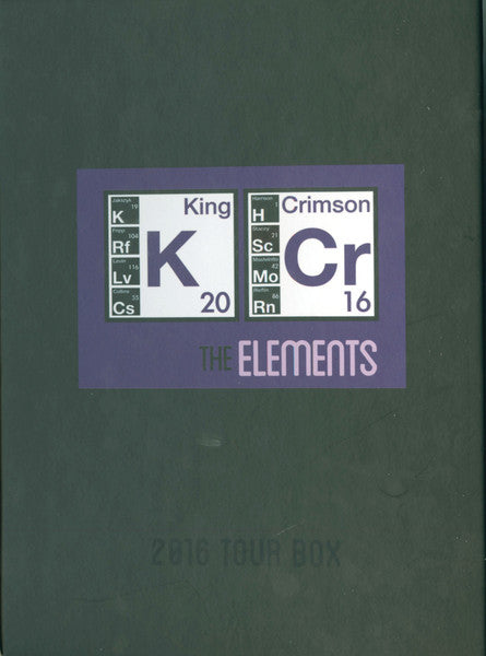 King Crimson – The Elements (2016 Tour Box), pochette