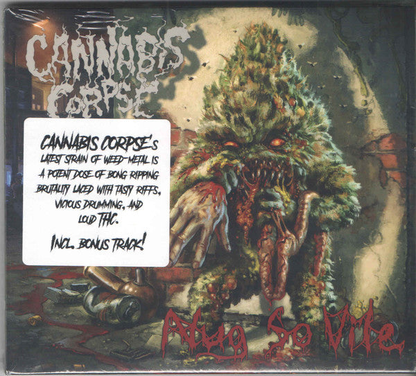 Cannabis Corpse – Nug So Vile, pochette