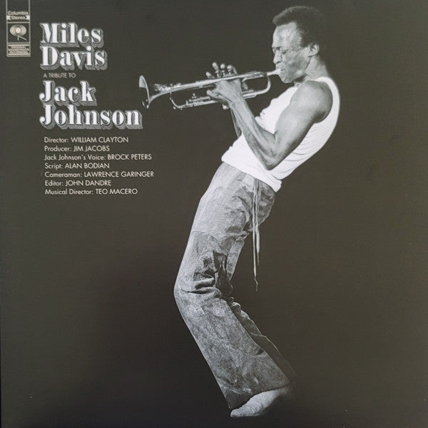 Miles Davis – A Tribute To Jack Johnson, pochette