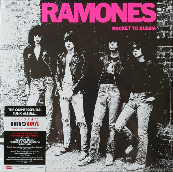 Ramones – Rocket To Russia, pochette