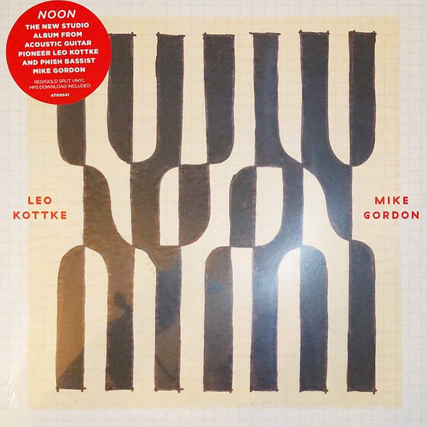 Leo Kottke, Mike Gordon – Noon, pochette