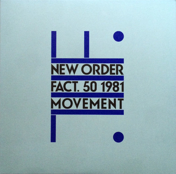 New Order – Movement, pochette
