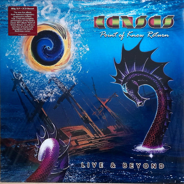 Kansas – Point Of Know Return (Live &amp; Beyond), pochette